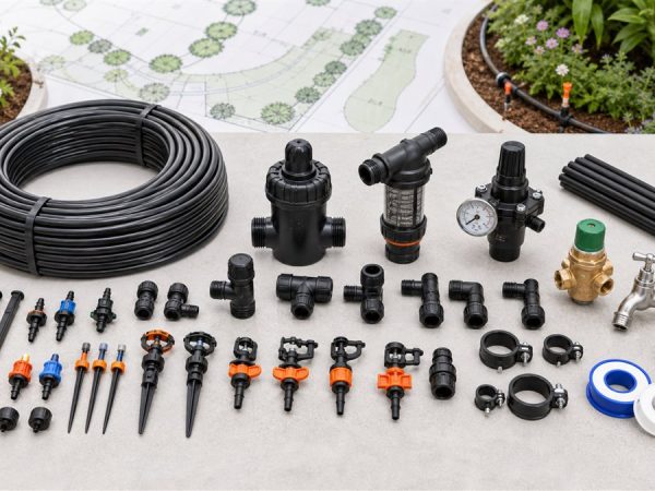 Combo tưới nhỏ giọt vườn rau 50m² tiết kiệm nước