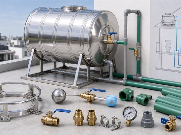 Chọn bồn nước inox đúng cách: Dung tích, chất liệu và thương hiệu đáng mua