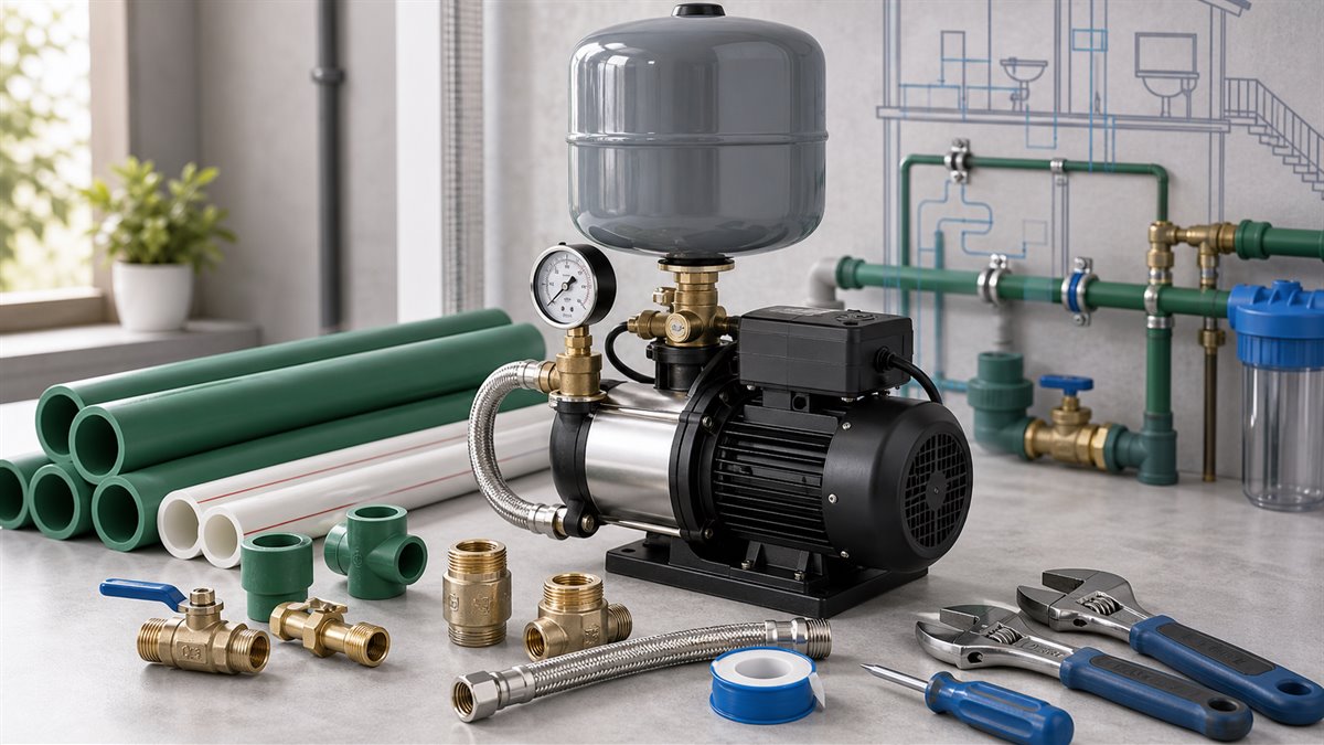 Hướng dẫn chọn máy bơm tăng áp phù hợp cho nhà phố
