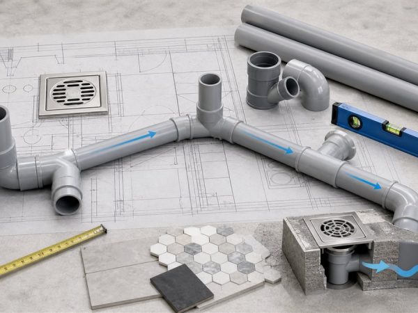 Hệ thoát nước nhà phố đúng kỹ thuật: Độ dốc, đường kính và vị trí thoát