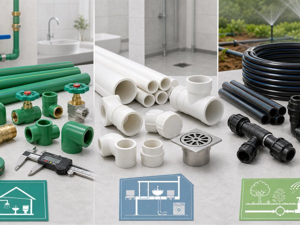 So sánh ống PPR, PVC và HDPE: Chọn loại nào cho từng ứng dụng?