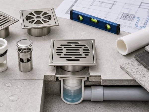 Hướng dẫn chọn và lắp thoát sàn chống mùi đúng cách