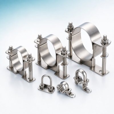 Bộ kẹp ống giá treo đỡ ống D20-D50 inox