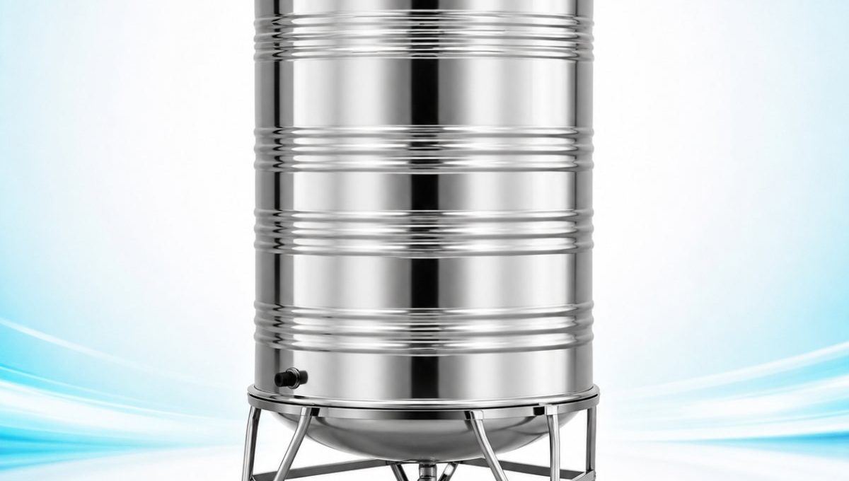 Bồn inox Sơn Hà 500L 1 ngăn đứng SHD2-500