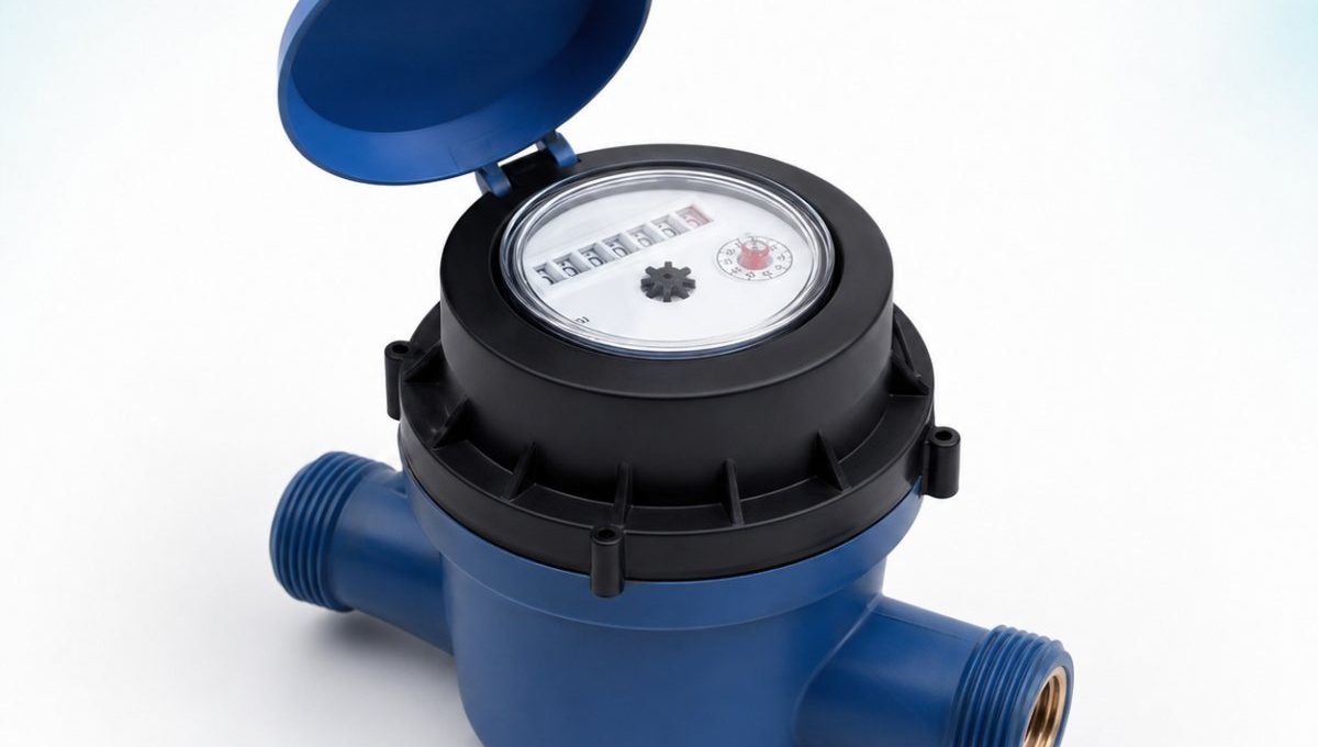 Đồng hồ nước cánh quạt DN20 nhựa Cấp Nước VN