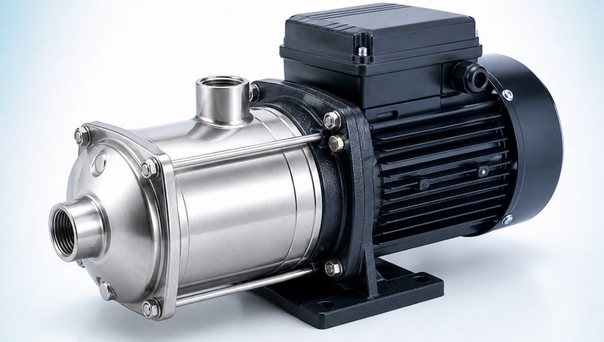 Máy bơm tăng áp Grundfos CM3-3 đầu inox