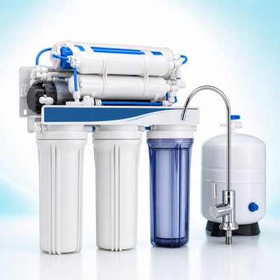 Máy lọc nước RO 5 lõi dưới bếp 50GPD tự động