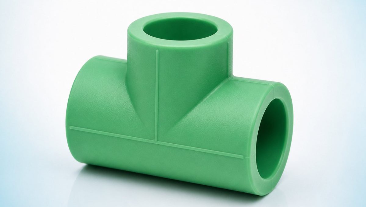 Tê PPR D25 chia nhánh hệ nước nóng lạnh