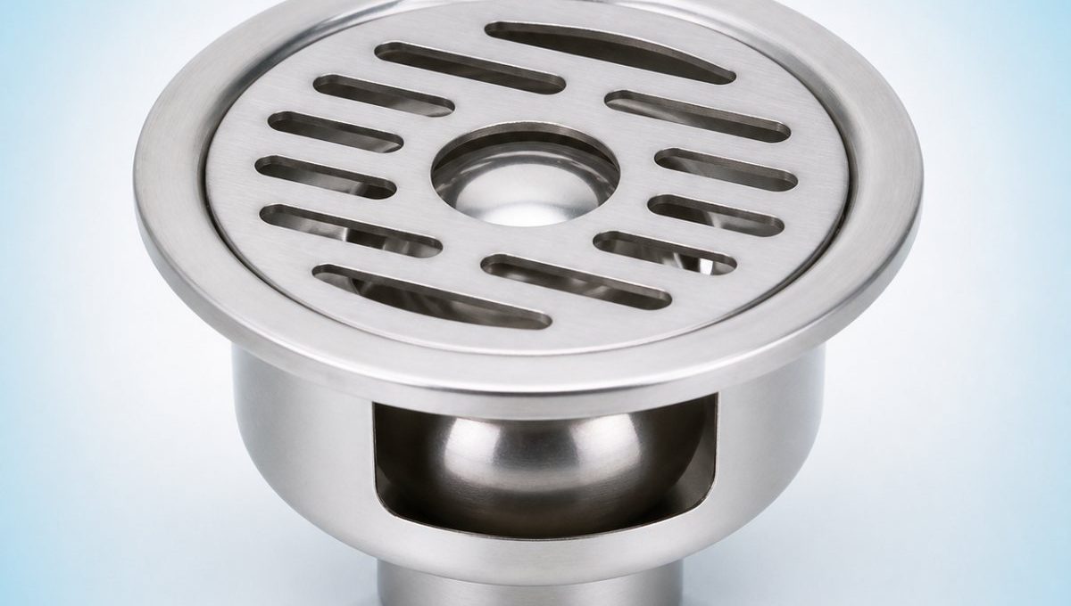 Thoát sàn inox 304 D90 chống mùi bi nổi
