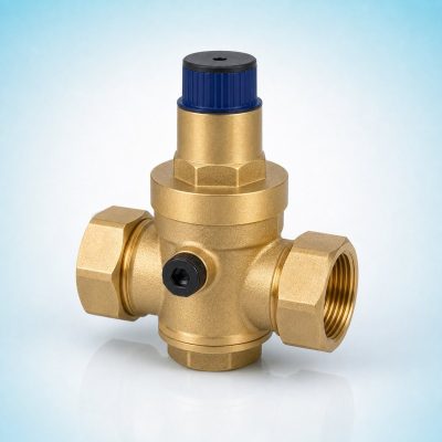 Van giảm áp đồng DN25 cài sẵn 3 bar