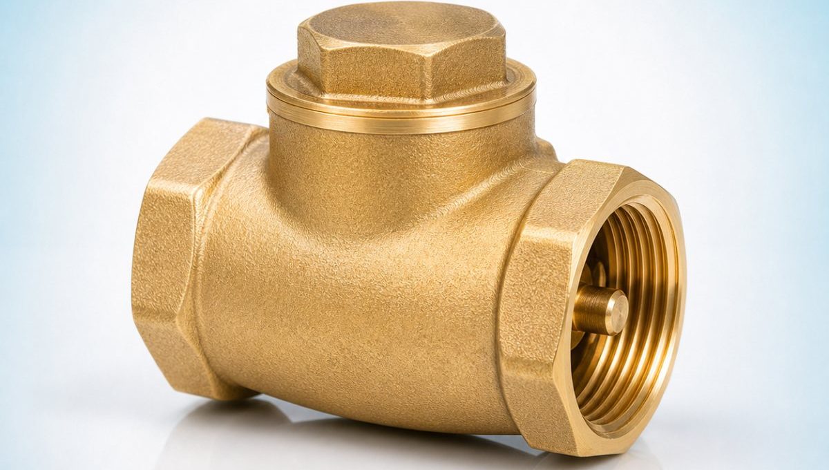 Van một chiều đồng DN20 kiểm tra nước