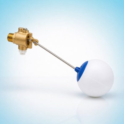 Van phao đồng DN20 bồn nước mái Kin Long